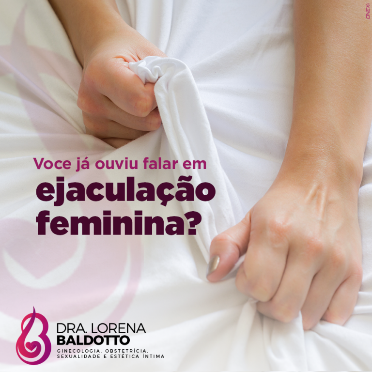 Você ja ouviu falar em ejaculação feminina?
