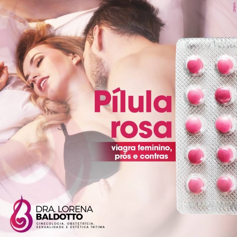 Pílula Rosa – Viagra Feminino