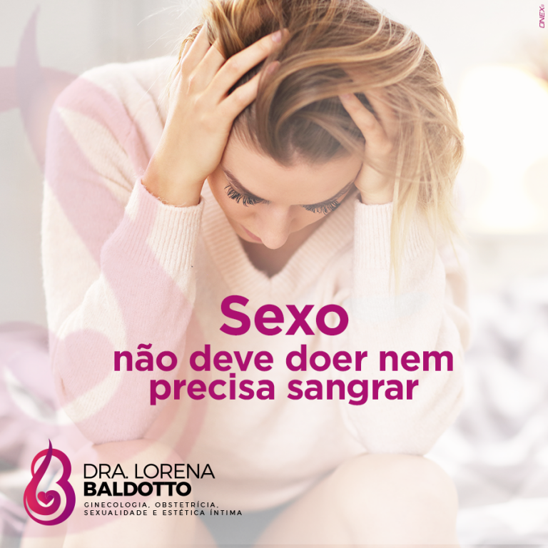 Sexo não precisa doer nem sangrar
