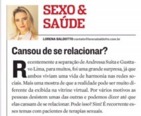 Cansou de se relacionar