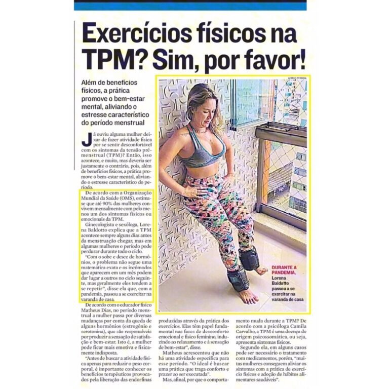 Exercícios físicos na TPM?