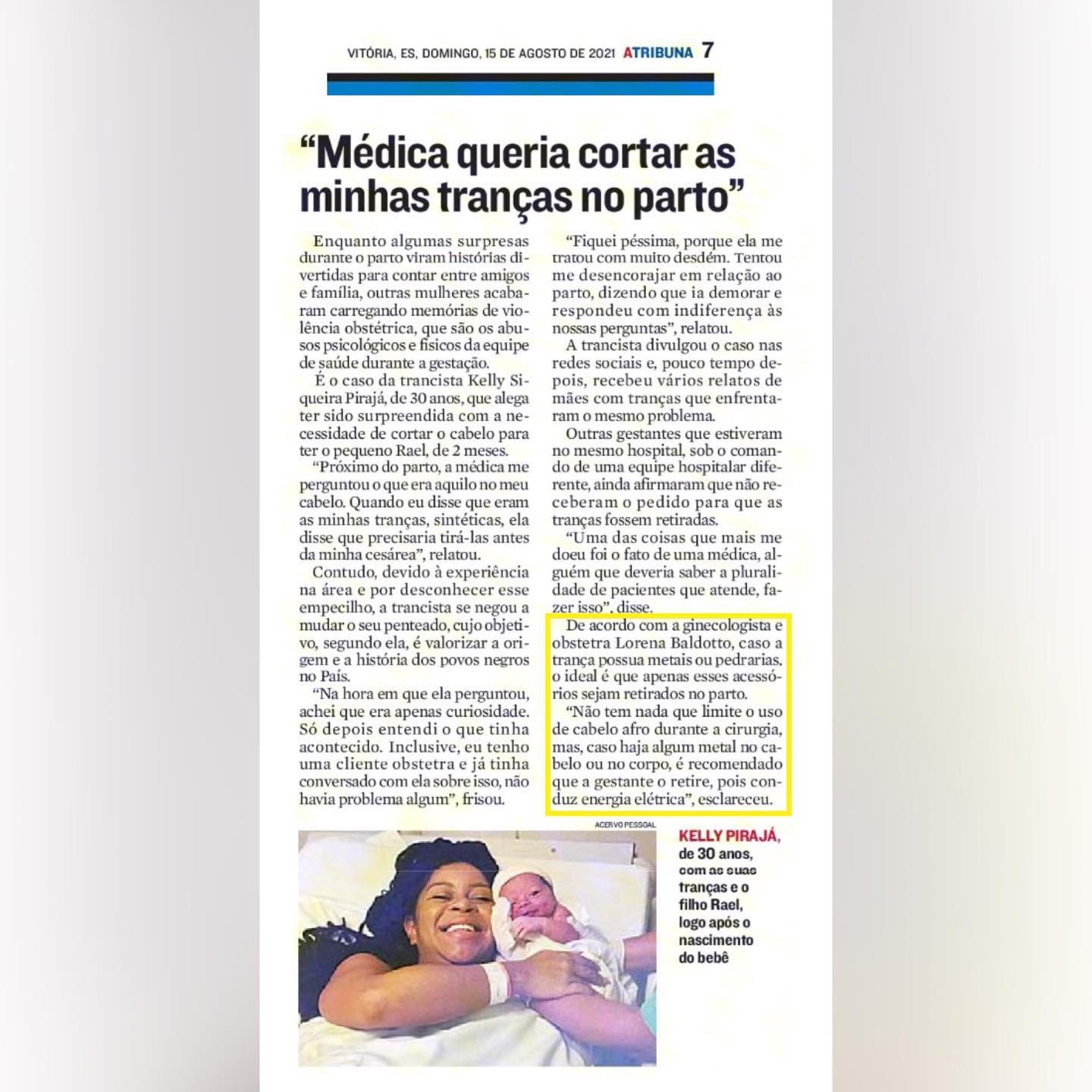 Preconceito no parto 20 238803878 4310084575765265 7243276396895483602 n - Dra. Lorena Simões Baldotto