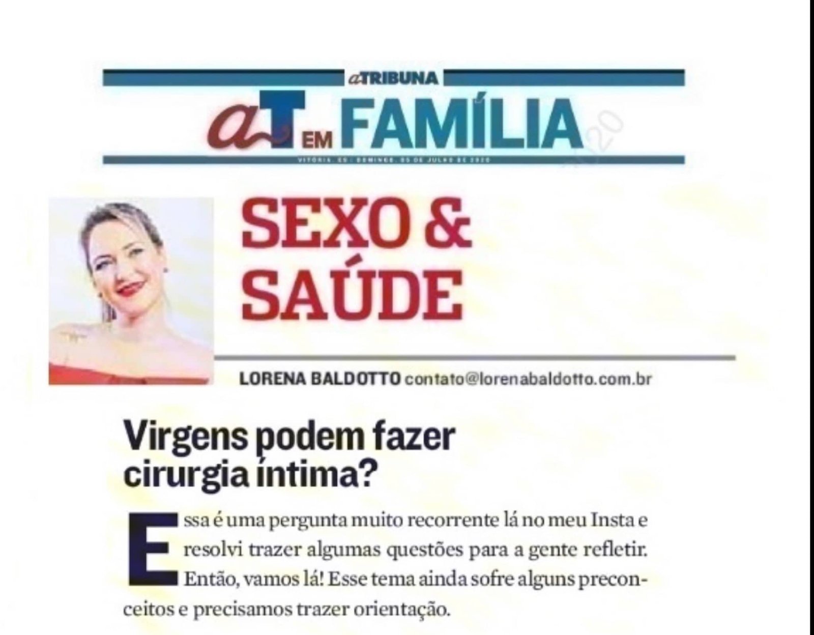Virgens podem fazer cirurgia íntima? 25 Virgens