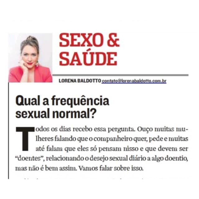 coluna 11 frequência sexual